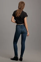 MOTHER The Looker High-Rise Ankle Fray Jeans