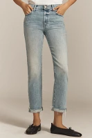 MOTHER The Scrapper Cuff Ankle Fray Jeans