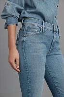 MOTHER The Outsider Sneak Mid-Rise Straight-Leg Jeans