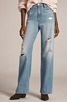 MOTHER The Dodger Sneak High-Rise Wide-Leg Jeans