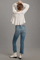 MOTHER The Insider Crop Step Fray Jeans