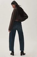 MOTHER The Half Pipe Flood High-Rise Jeans