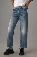 MOTHER The Maven Ankle Mid-Rise Wide-Leg Jeans