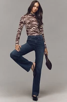 MOTHER The Kick It High-Rise Straight-Leg Jeans