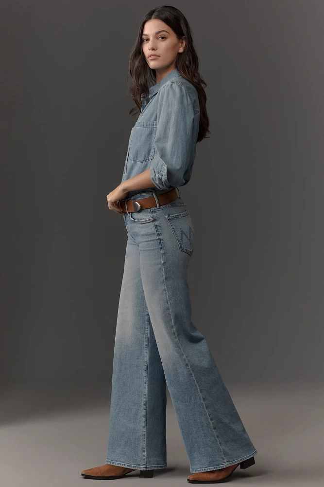 MOTHER The Twister Skimp High-Rise Wide-Leg Jeans