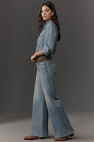 MOTHER The Twister Skimp High-Rise Wide-Leg Jeans