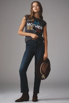 MOTHER The Hustler High-Rise Ankle Crop Jeans