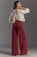 MOTHER The Undercover High-Rise Wide-Leg Jeans