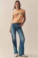 MOTHER The Kick It High-Rise Straight-Leg Jeans