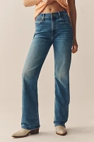 MOTHER The Kick It High-Rise Straight-Leg Jeans