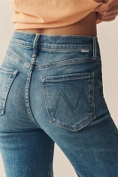 MOTHER The Kick It High-Rise Straight-Leg Jeans