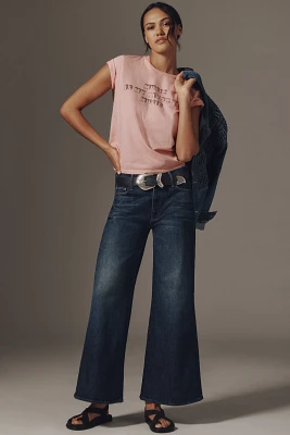 MOTHER The Twister Flood High-Rise Wide-Leg Jeans