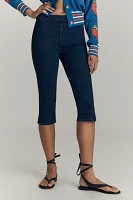 MOTHER The Nothing Bunny High-Rise Pedal Pusher Jeans