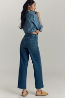 MOTHER The Stitch Up Maven High-Rise Wide-Leg Jeans