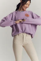 MOTHER The Patch Pocket Weekender High-Rise Flare Jeans