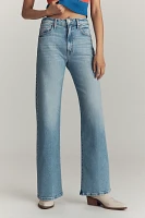 MOTHER The Lasso Sneak High-Rise Wide-Leg Jeans