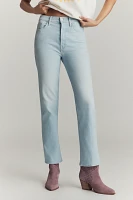 MOTHER The Tripper High-Rise Straight-Leg Jeans