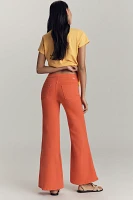 MOTHER The Tap Roller Skimp High-Rise Flare Jeans