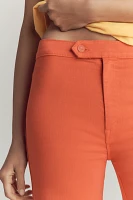 MOTHER The Tap Roller Skimp High-Rise Flare Jeans