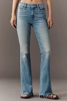 MOTHER The Weekender Mid-Rise Fray Jeans