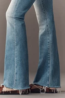 MOTHER The Weekender Mid-Rise Fray Jeans