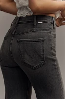 MOTHER The Hustler Roller High-Rise Wide-Leg Ankle Jeans