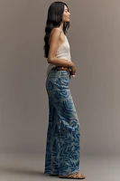 MOTHER The Lasso Sneak High-Rise Wide-Leg Jeans
