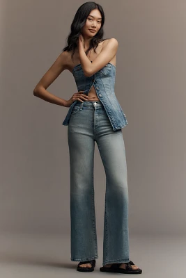 MOTHER The Tomcat Roller High-Rise Wide-Leg Jeans