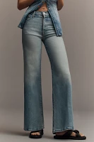 MOTHER The Tomcat Roller High-Rise Wide-Leg Jeans
