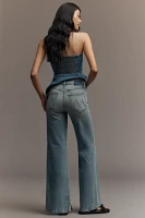 MOTHER The Tomcat Roller High-Rise Wide-Leg Jeans