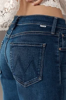 MOTHER The Rambler Zip High-Rise Straight-Leg Ankle Jeans