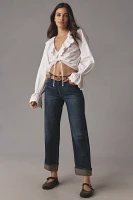 DL1961 Thea Boyfriend Mid-Rise Relaxed Tapered Jeans