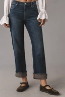 DL1961 Thea Boyfriend Mid-Rise Relaxed Tapered Jeans