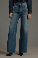 DL1961 Hepburn High-Rise Wide-Leg Ankle Jeans