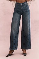 DL1961 Hepburn High-Rise Wide-Leg Jeans