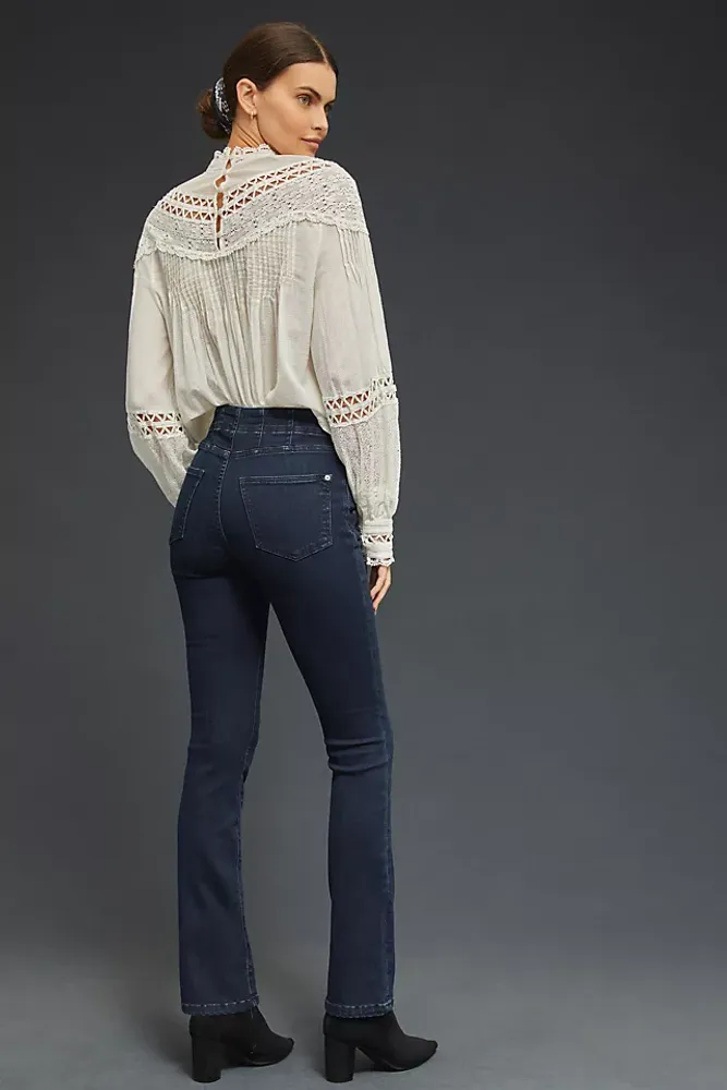 Pilcro High-Rise Skinny Corset Jeans