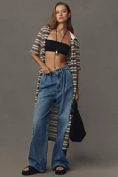 Self Contrast Romy High-Rise Wide-Leg Trouser Jeans