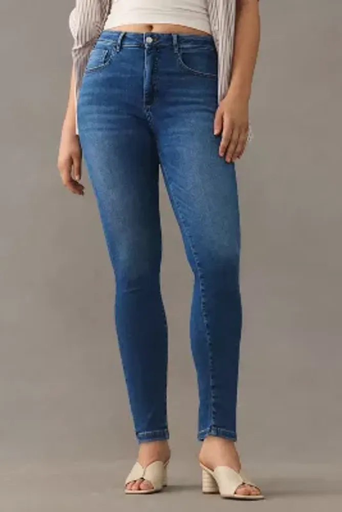 Pilcro The Curvy High-Rise Skinny Jeans
