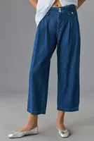 Pilcro Mid-Rise Pleated Trouser Jeans