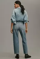 Pilcro Reworked High-Rise Taper Jeans