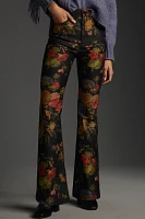 The Icon High-Rise Flare Jeans by Pilcro