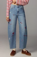 Driftwood Parker High-Rise Barrel Jeans