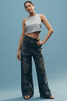 Driftwood Isadora High-Rise Wide-Leg Jeans