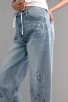 Driftwood Parker High-Rise Barrel Jeans