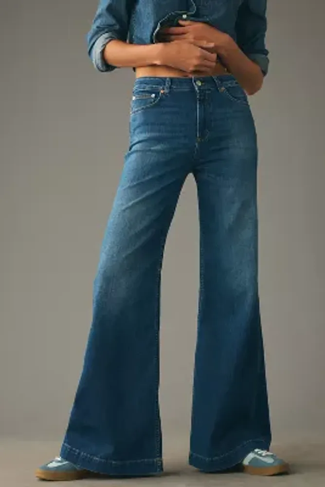 Closed Glow-Up High-Rise Wide-Leg Jeans