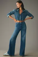 Closed Glow-Up High-Rise Wide-Leg Jeans