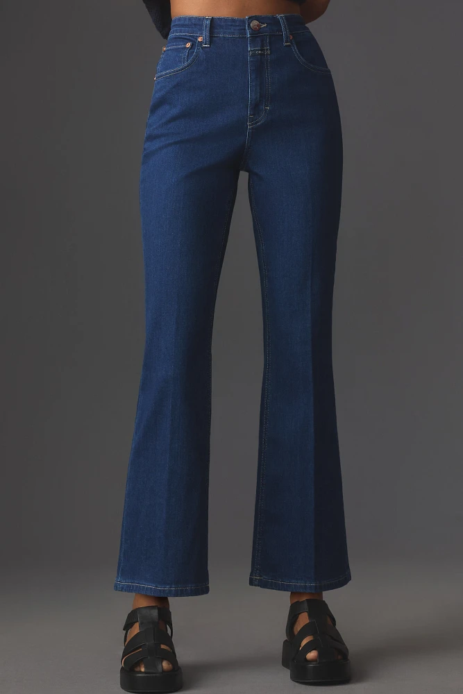 Closed Hi-Sun High-Rise Crop Flare Jeans