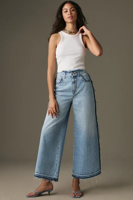 Closed Lyna High-Rise Crop Wide-Leg Jeans