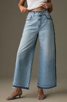 Closed Lyna High-Rise Crop Wide-Leg Jeans