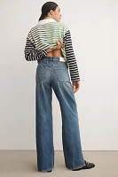 Closed Nikka Mid-Rise Wide Leg Jeans